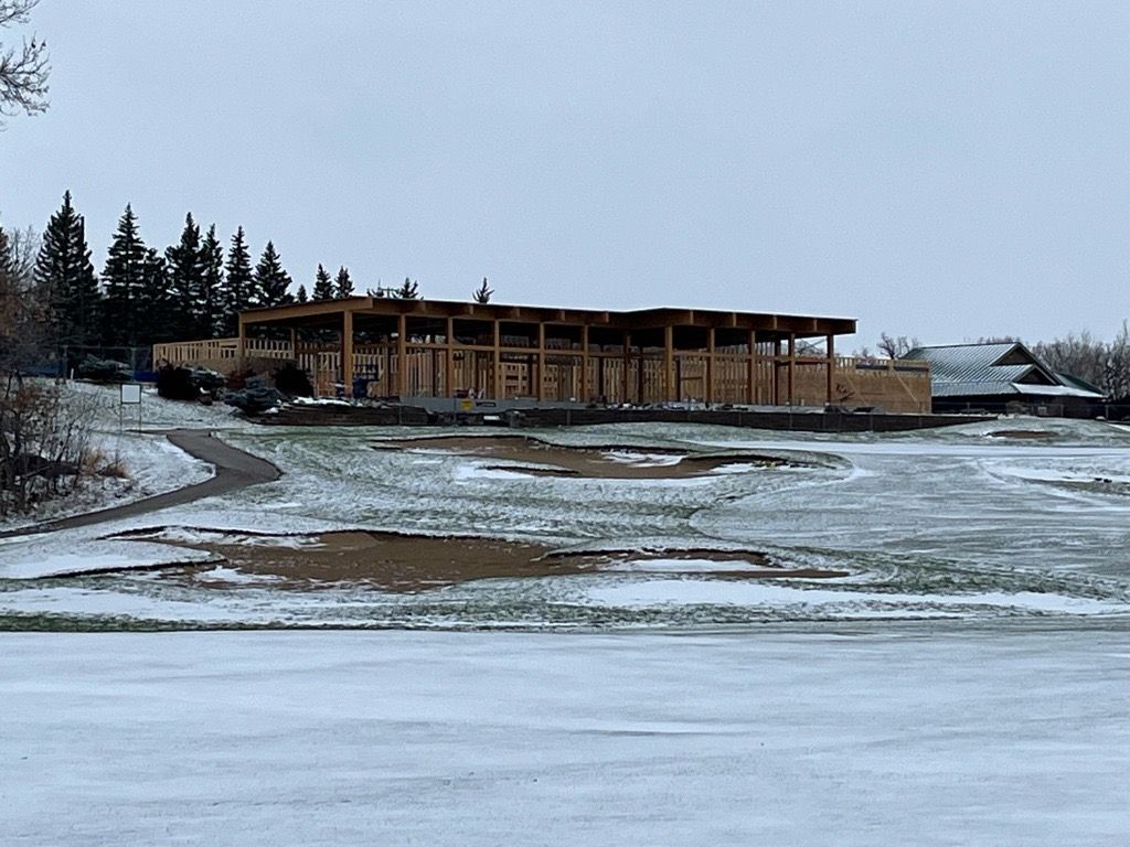 New clubhouse taking shape at Minnewasta Golf and Country Club